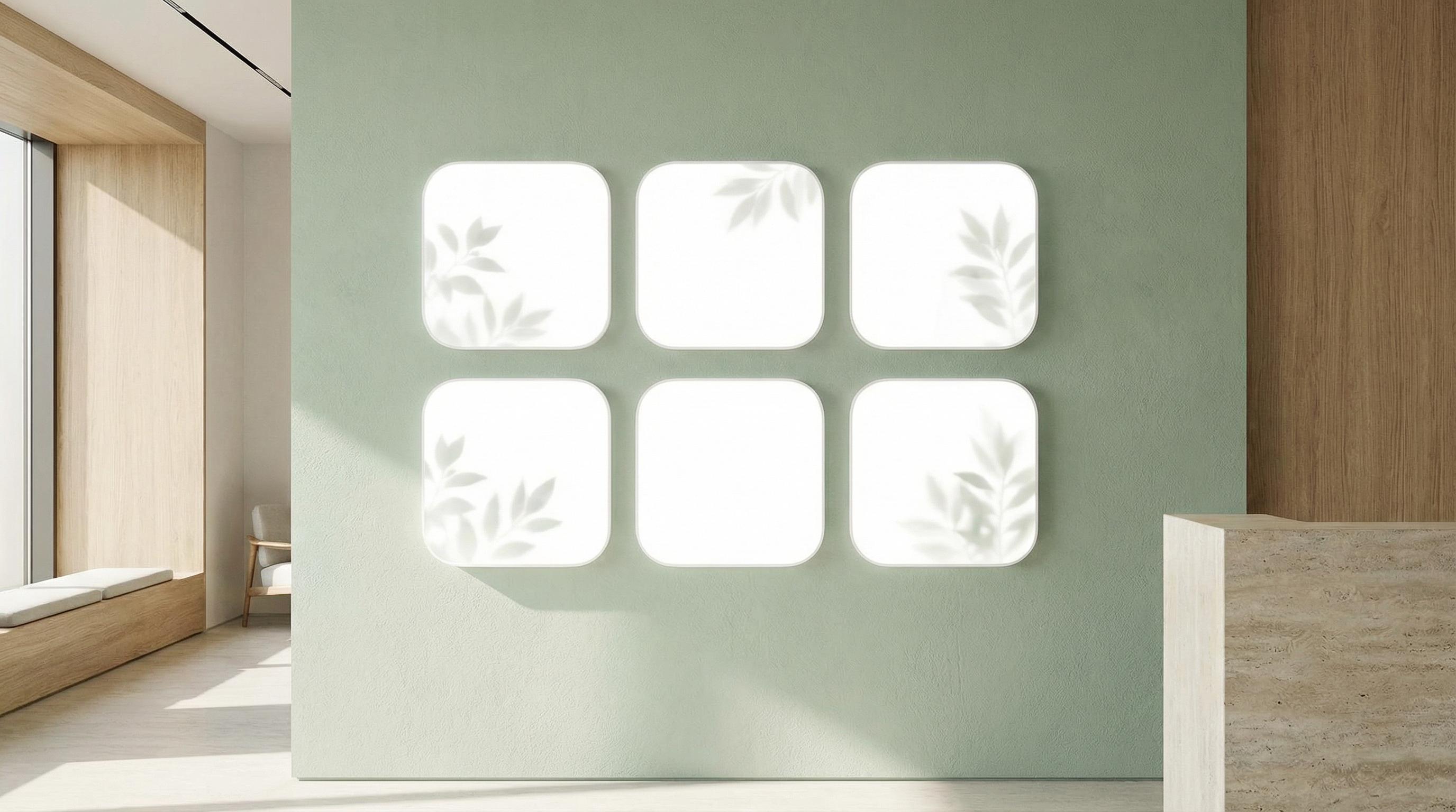 抖阴合作植物品牌Logo墙